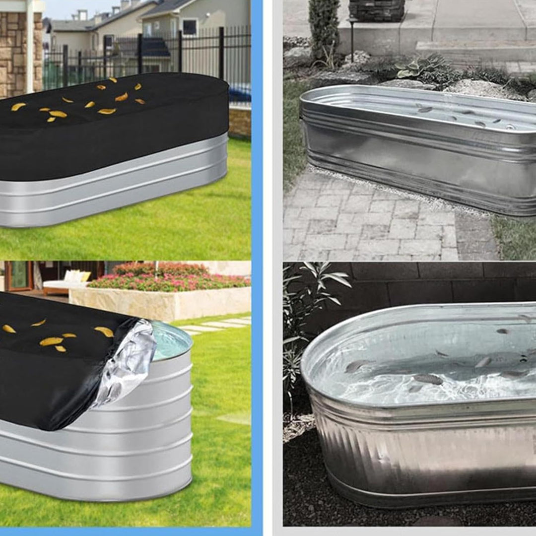 Lisslune | Ice Bath Tank Cover – Waterproof UV-Resistant Rip-Proof Protective Lid – Novyra
