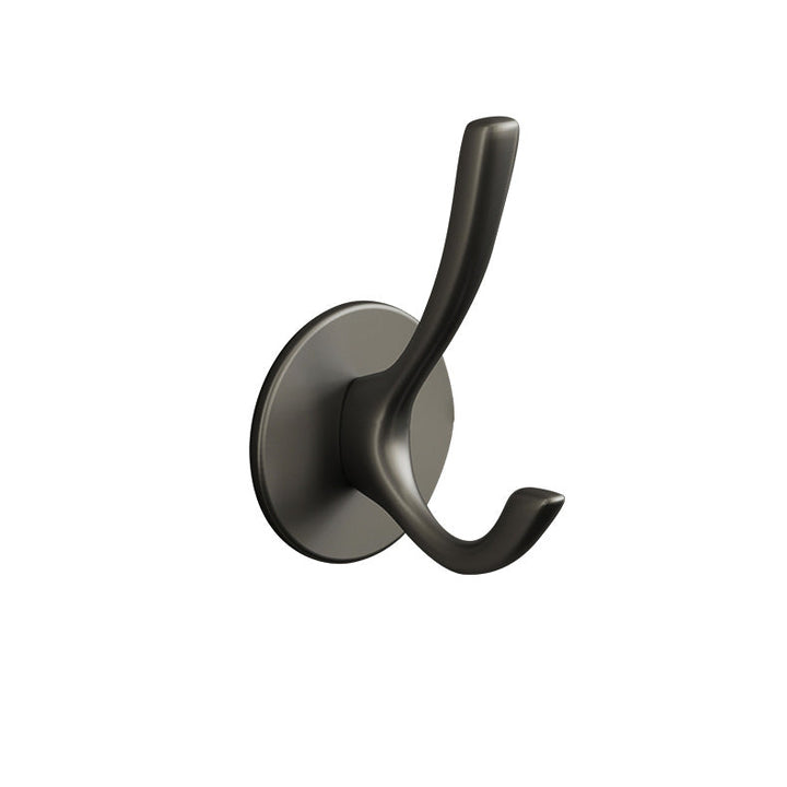 Lisslune | 10-piece Bathroom Accessory Set Modern Matte Grey Bathrobe Hooks