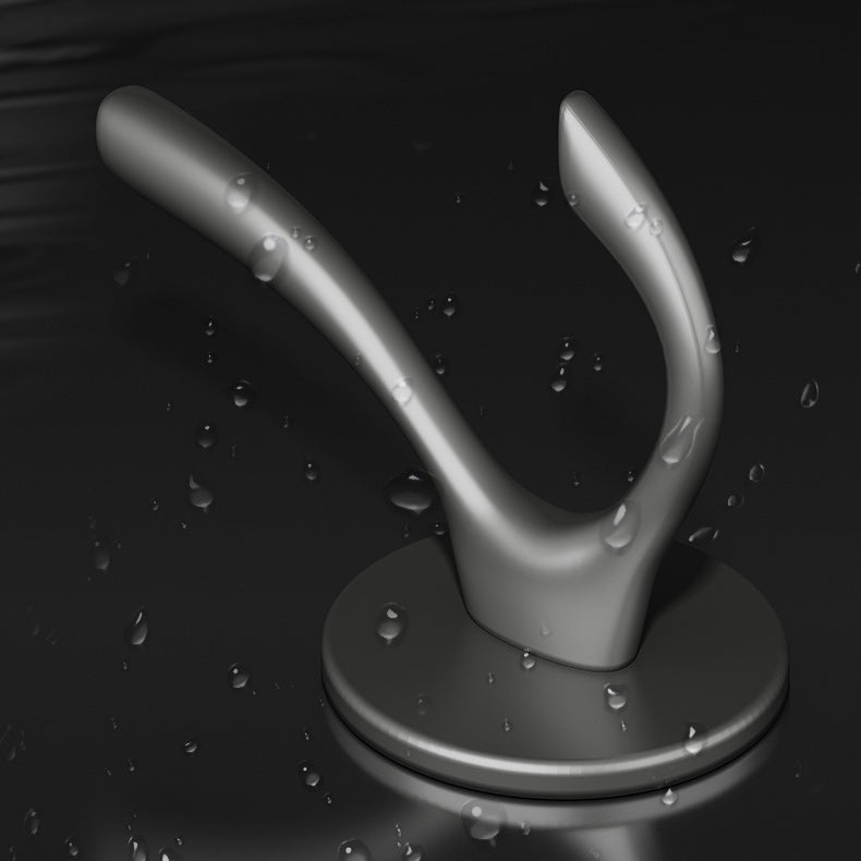 Lisslune | 10-piece Bathroom Accessory Set Modern Matte Grey Bathrobe Hooks