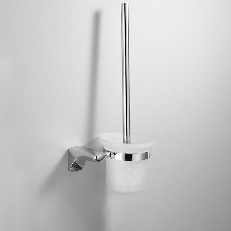 Lisslune | 2-piece metal bathroom accessory set traditional toilet brush and holder set