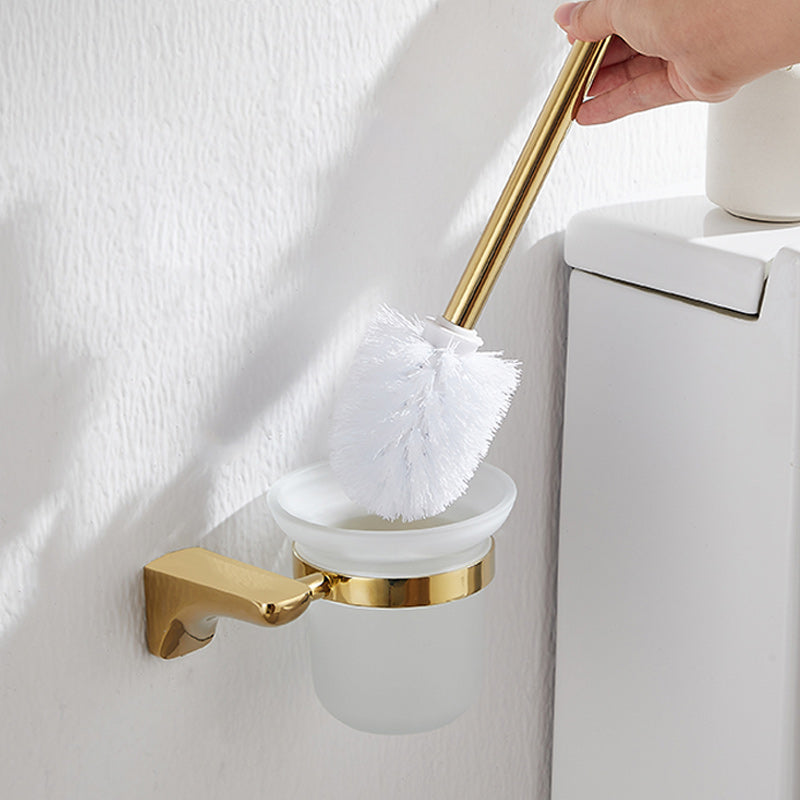 Lisslune | 2-piece metal bathroom accessory set traditional toilet brush and holder set