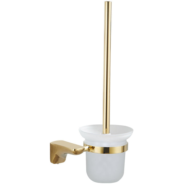 Lisslune | 2-piece metal bathroom accessory set traditional toilet brush and holder set