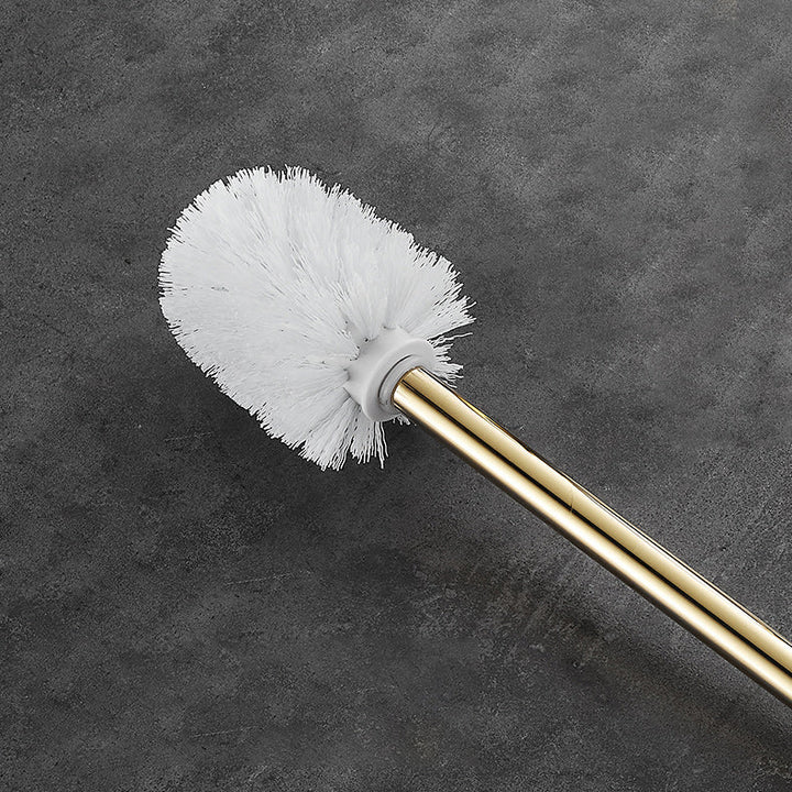 Lisslune | 2-piece metal bathroom accessory set traditional toilet brush and holder set