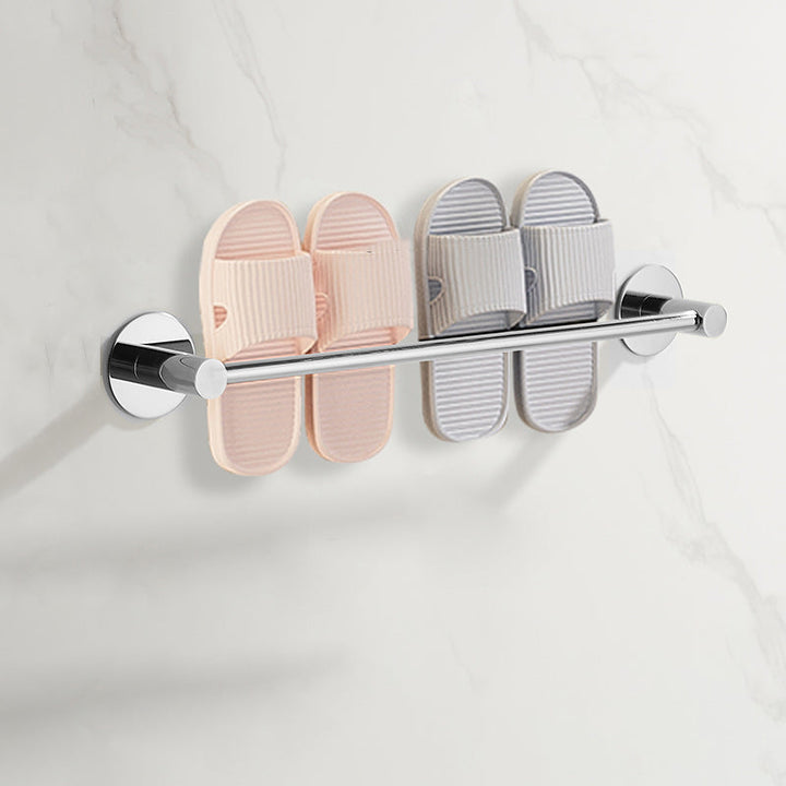 Lisslune | 2-piece bathroom accessory set modern stainless steel slipper rack