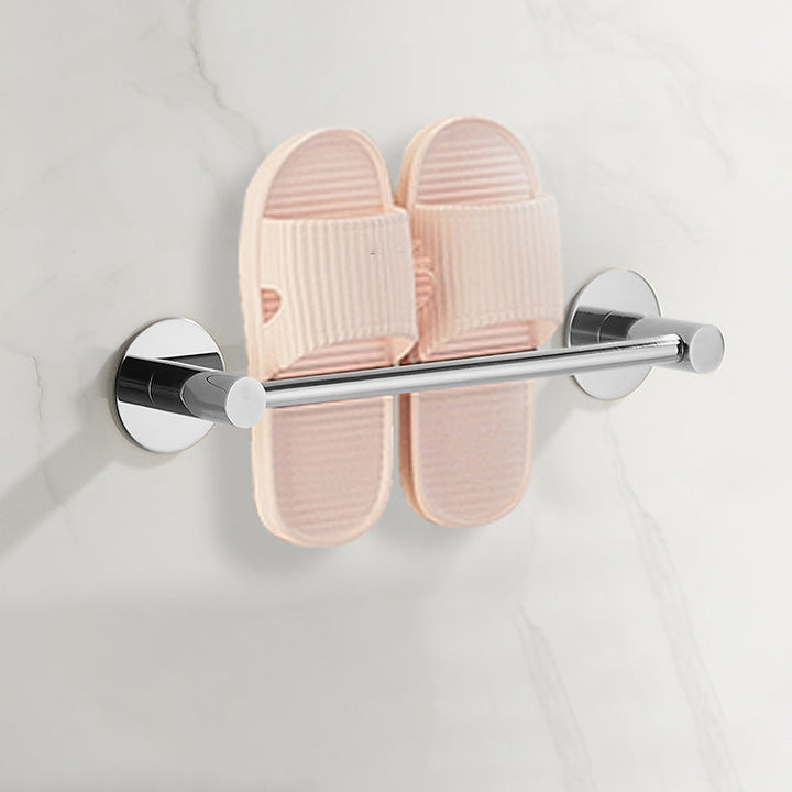 Lisslune | 2-piece bathroom accessory set modern stainless steel slipper rack