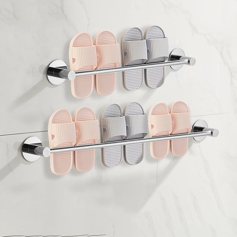 Lisslune | 2-piece bathroom accessory set modern stainless steel slipper rack