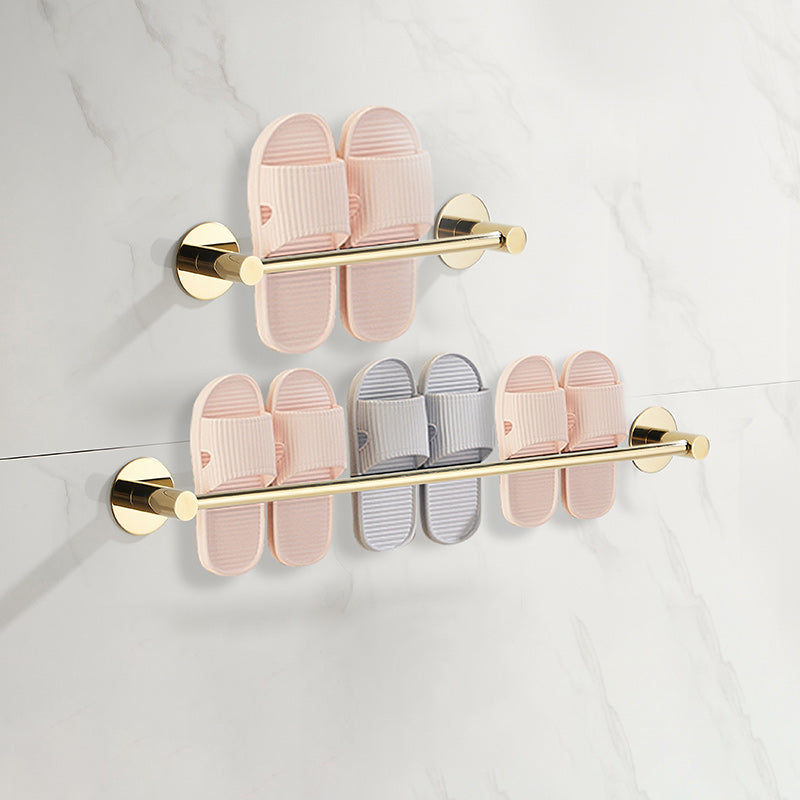 Lisslune | 2-piece bathroom accessory set modern stainless steel slipper rack