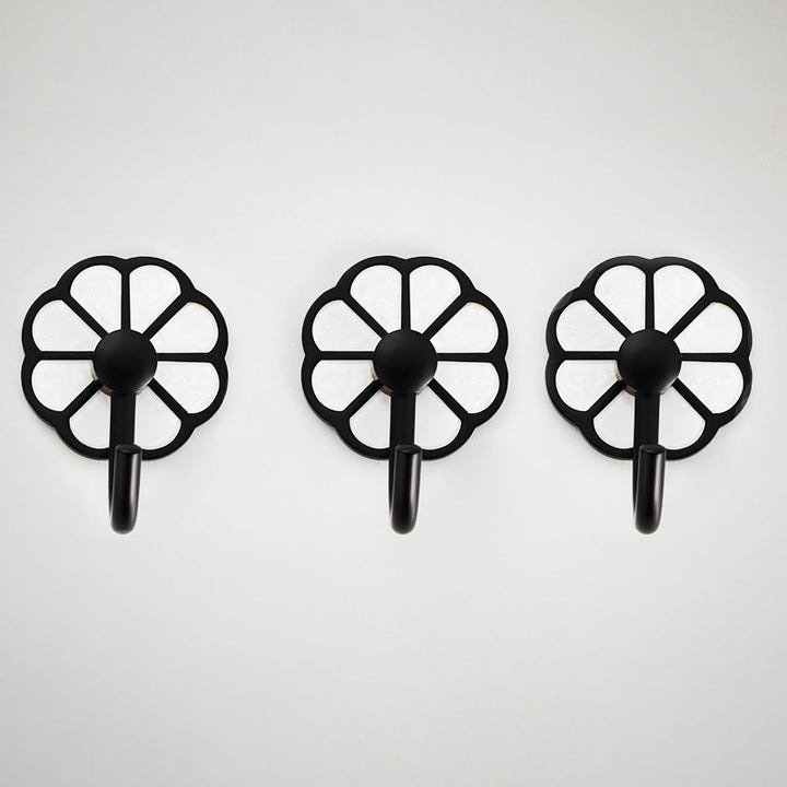 Lisslune | Polished 10-piece bathroom accessory set metal corrosion-resistant bathrobe hooks