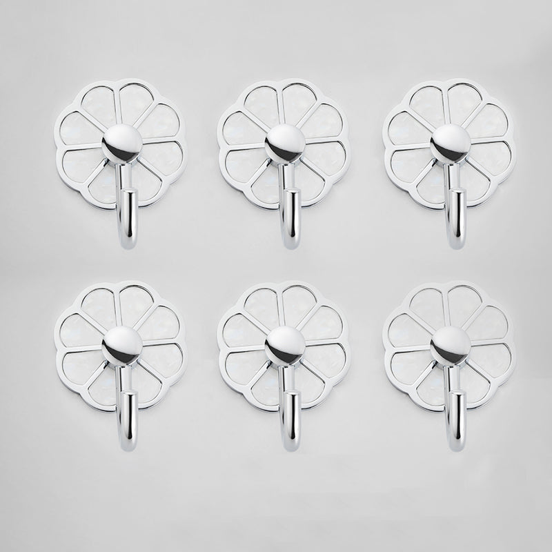 Lisslune | Polished 10-piece bathroom accessory set metal corrosion-resistant bathrobe hooks