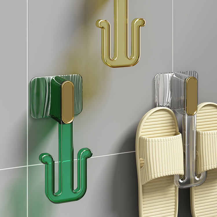 Lisslune | 5-piece Bathroom Hardware Set 6.29" high Bathrobe Hooks in Modern Style