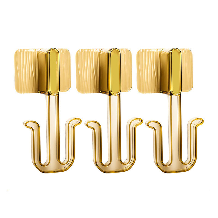 Lisslune | 5-piece Bathroom Hardware Set 6.29" high Bathrobe Hooks in Modern Style