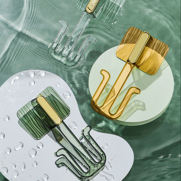 Lisslune | 5-piece Bathroom Hardware Set 6.29" high Bathrobe Hooks in Modern Style