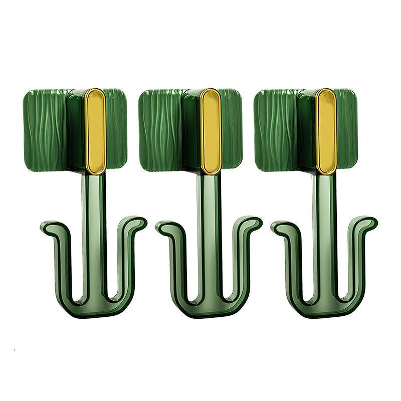 Lisslune | 5-piece Bathroom Hardware Set 6.29" high Bathrobe Hooks in Modern Style