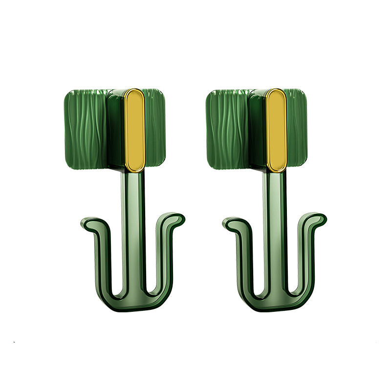 Lisslune | 5-piece Bathroom Hardware Set 6.29" high Bathrobe Hooks in Modern Style