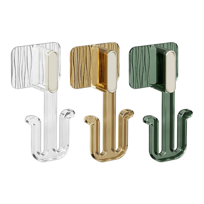 Lisslune | 5-piece Bathroom Hardware Set 6.29" high Bathrobe Hooks in Modern Style