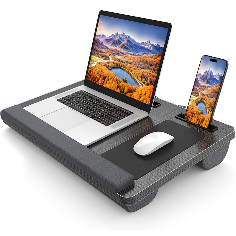 Lisslune | Ergonomic Laptop Holder with Wrist Support and Device Slots