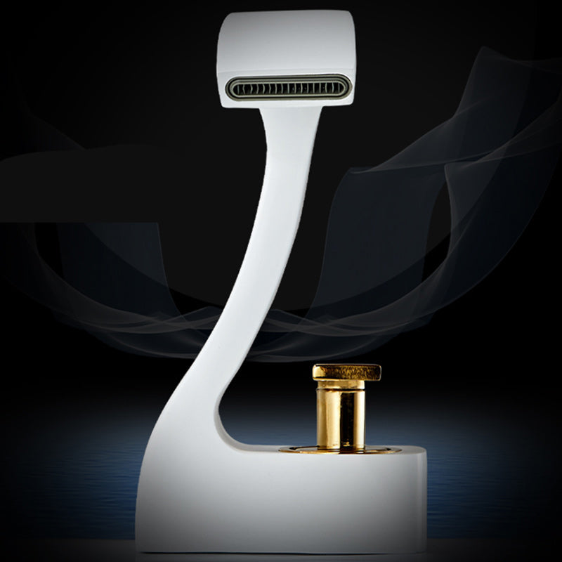 Lisslune | Modern Single-Lever Basin Faucet Bathroom Brass Central Faucet