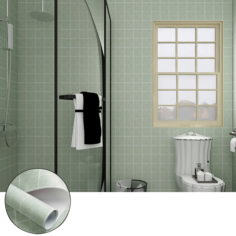 Lisslune | Square Grid Mosaic Tiles waterproof Peel-and-Stick Tile for backsplash