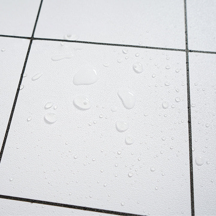 Lisslune | Square Grid Mosaic Tiles waterproof Peel-and-Stick Tile for backsplash