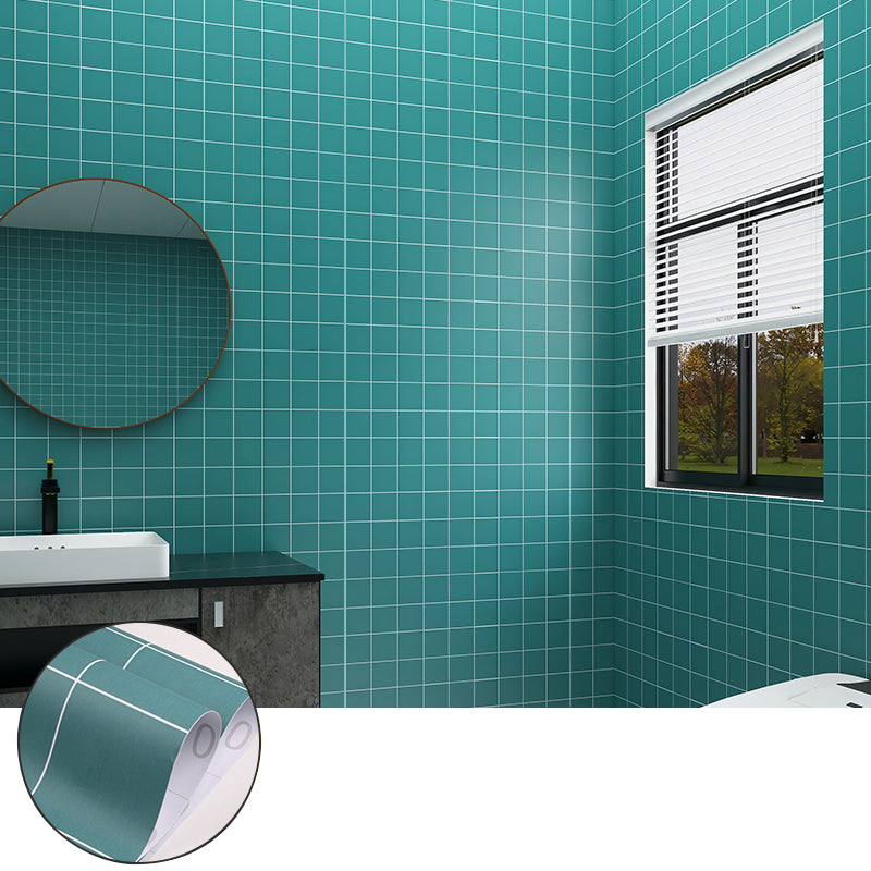 Lisslune | Square Grid Mosaic Tiles waterproof Peel-and-Stick Tile for backsplash
