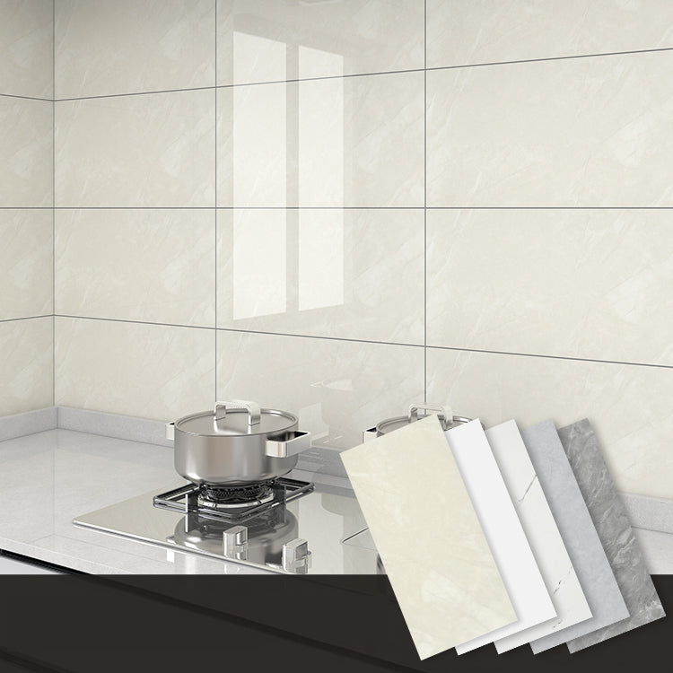 Lisslune | Contemporary Rectangular Peel & Stick Tile 12" x 24" Peel and Stick Splashback Wall Tile