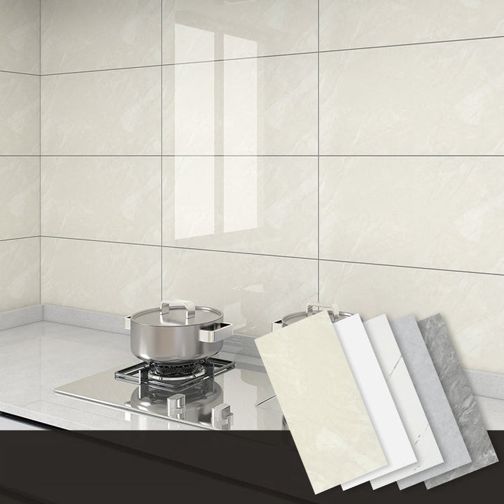 Lisslune | Contemporary Rectangular Peel & Stick Tile 12" x 24" Peel and Stick Splashback Wall Tile