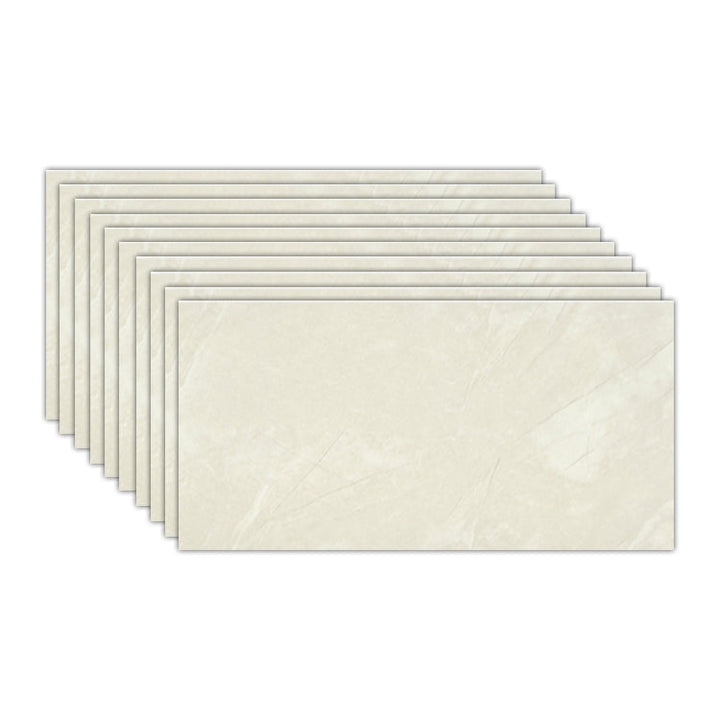 Lisslune | Contemporary Rectangular Peel & Stick Tile 12" x 24" Peel and Stick Splashback Wall Tile