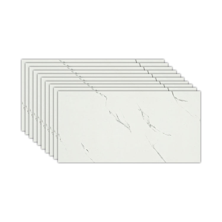 Lisslune | Contemporary Rectangular Peel & Stick Tile 12" x 24" Peel and Stick Splashback Wall Tile