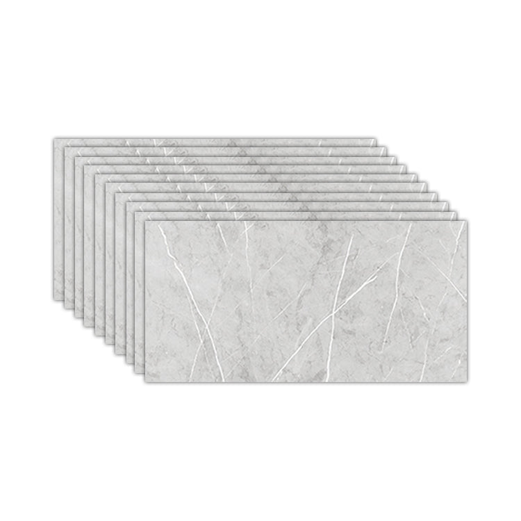 Lisslune | Contemporary Rectangular Peel & Stick Tile 12" x 24" Peel and Stick Splashback Wall Tile