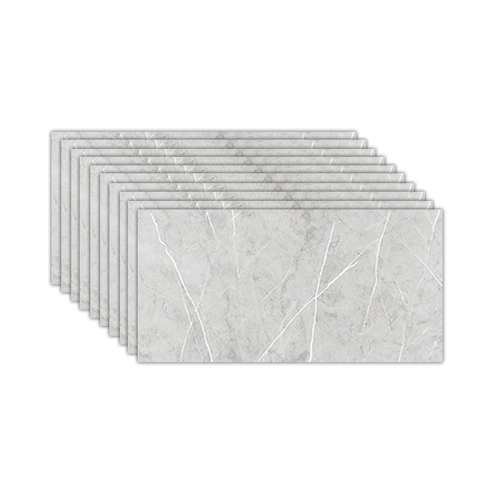 Lisslune | Contemporary Rectangular Peel & Stick Tile 12" x 24" Peel and Stick Splashback Wall Tile