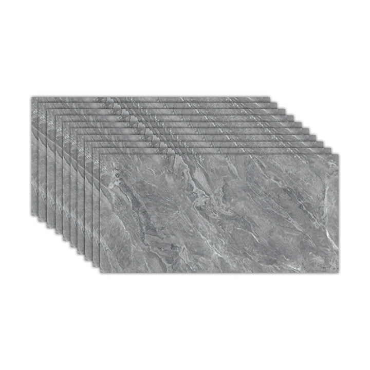 Lisslune | Contemporary Rectangular Peel & Stick Tile 12" x 24" Peel and Stick Splashback Wall Tile