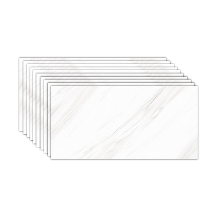 Lisslune | Contemporary Rectangular Peel & Stick Tile 12" x 24" Peel and Stick Splashback Wall Tile