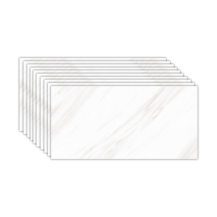 Lisslune | Contemporary Rectangular Peel & Stick Tile 12" x 24" Peel and Stick Splashback Wall Tile