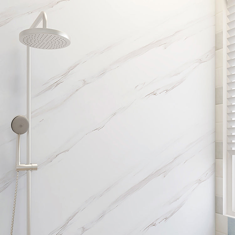 Lisslune | Rectangular Marble Pattern Single Plate Waterproof Back Wall Tiles