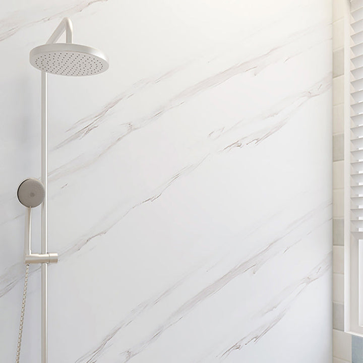Lisslune | Rectangular Marble Pattern Single Plate Waterproof Back Wall Tiles
