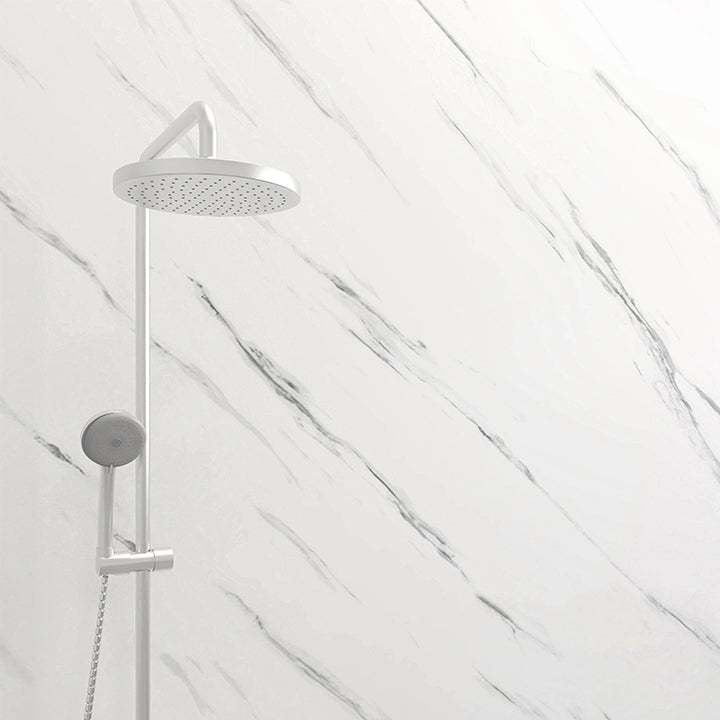 Lisslune | Rectangular Marble Pattern Single Plate Waterproof Back Wall Tiles