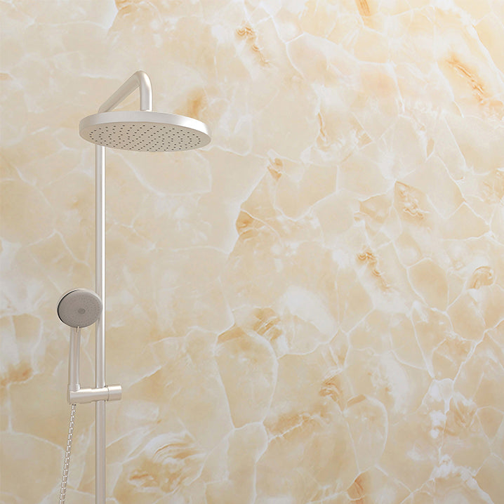 Lisslune | Rectangular Marble Pattern Single Plate Waterproof Back Wall Tiles
