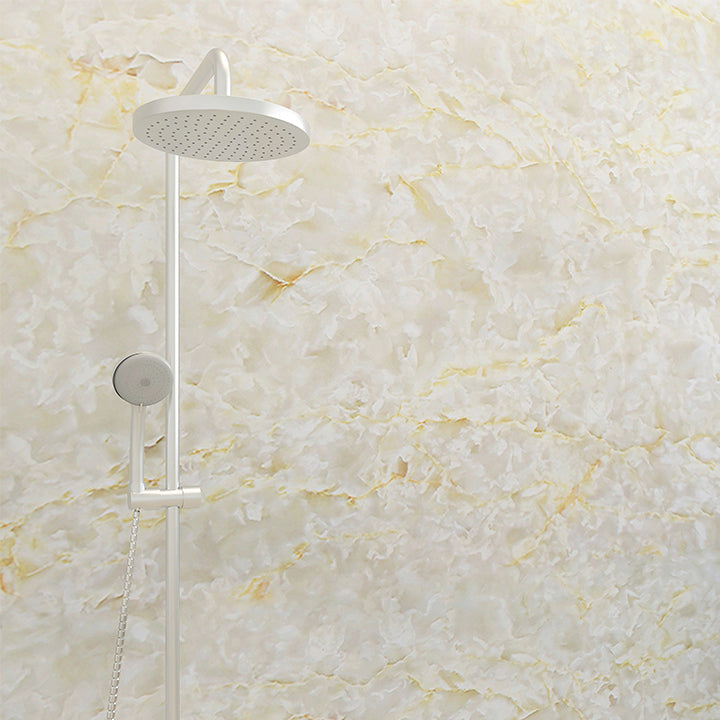 Lisslune | Rectangular Marble Pattern Single Plate Waterproof Back Wall Tiles