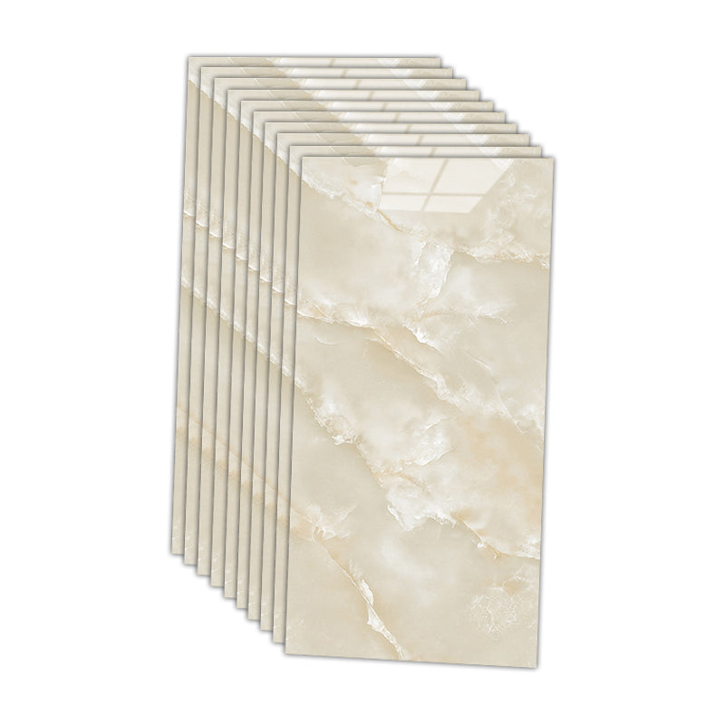 Lisslune | 12" x 24" Marbling Single Panel Waterproof Splashback Wall Tile for Bathroom