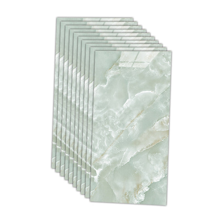 Lisslune | 12" x 24" Marbling Single Panel Waterproof Splashback Wall Tile for Bathroom