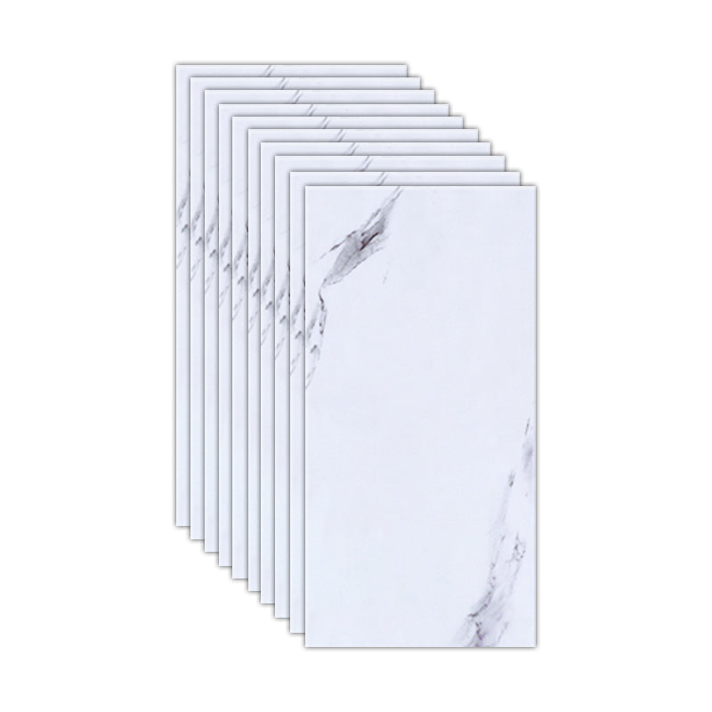 Lisslune | Rectangular Single Tile 12" x 24" Waterproof Splash Wall Tile for Bathroom