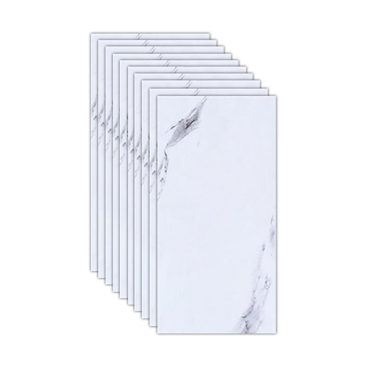 Lisslune | Rectangular Single Tile 12" x 24" Waterproof Splash Wall Tile for Bathroom
