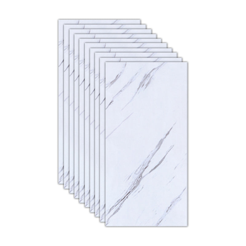 Lisslune | Rectangular Single Tile 12" x 24" Waterproof Splash Wall Tile for Bathroom