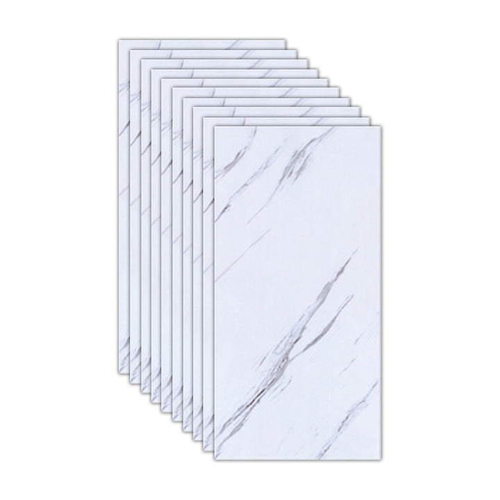 Lisslune | Rectangular Single Tile 12" x 24" Waterproof Splash Wall Tile for Bathroom