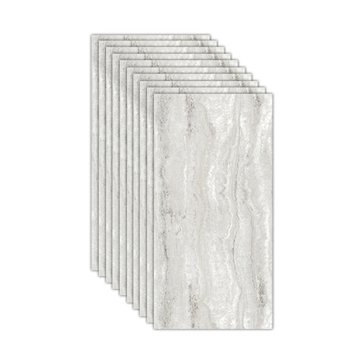 Lisslune | Rectangular Single Tile 12" x 24" Waterproof Splash Wall Tile for Bathroom