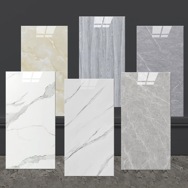 Lisslune | Modern Marbling Single Plate Waterproof Back Wall Rectangular Wall Tile