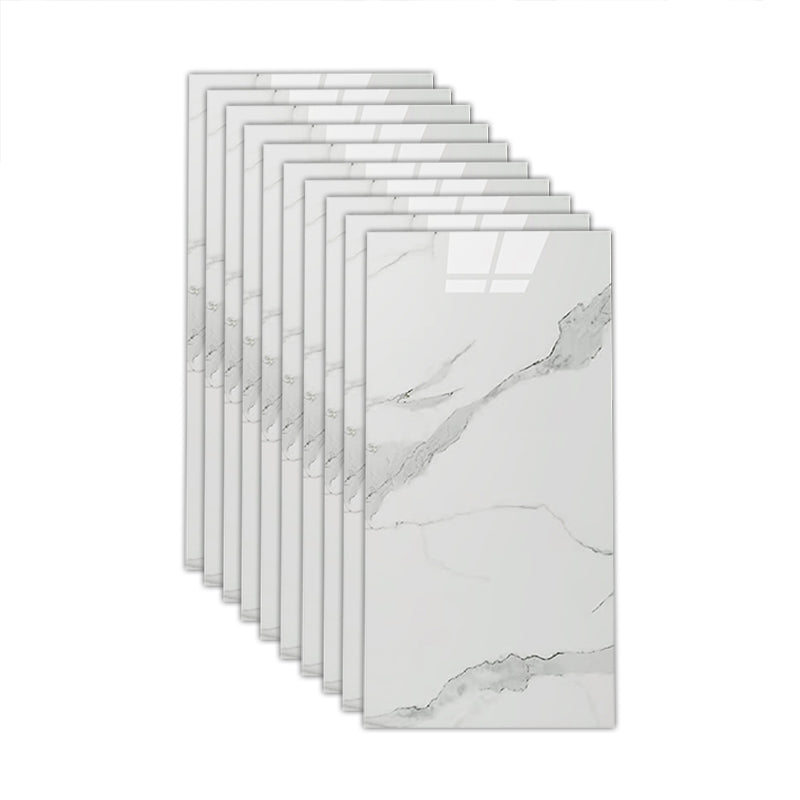 Lisslune | Modern Marbling Single Plate Waterproof Back Wall Rectangular Wall Tile