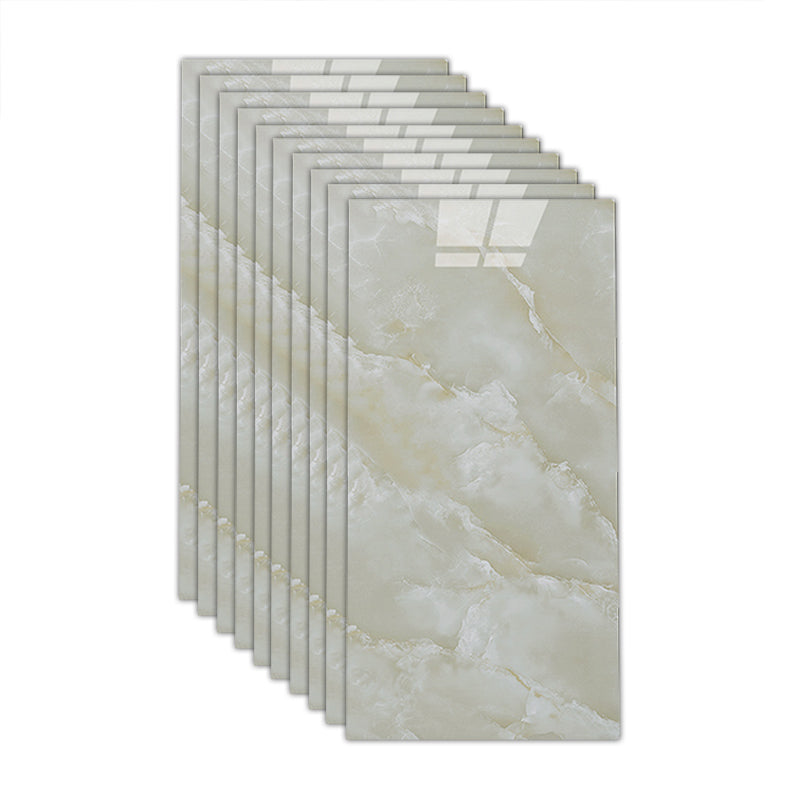 Lisslune | Modern Marbling Single Plate Waterproof Back Wall Rectangular Wall Tile