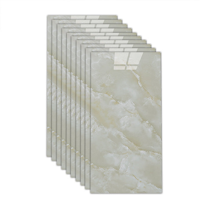 Lisslune | Modern Marbling Single Plate Waterproof Back Wall Rectangular Wall Tile