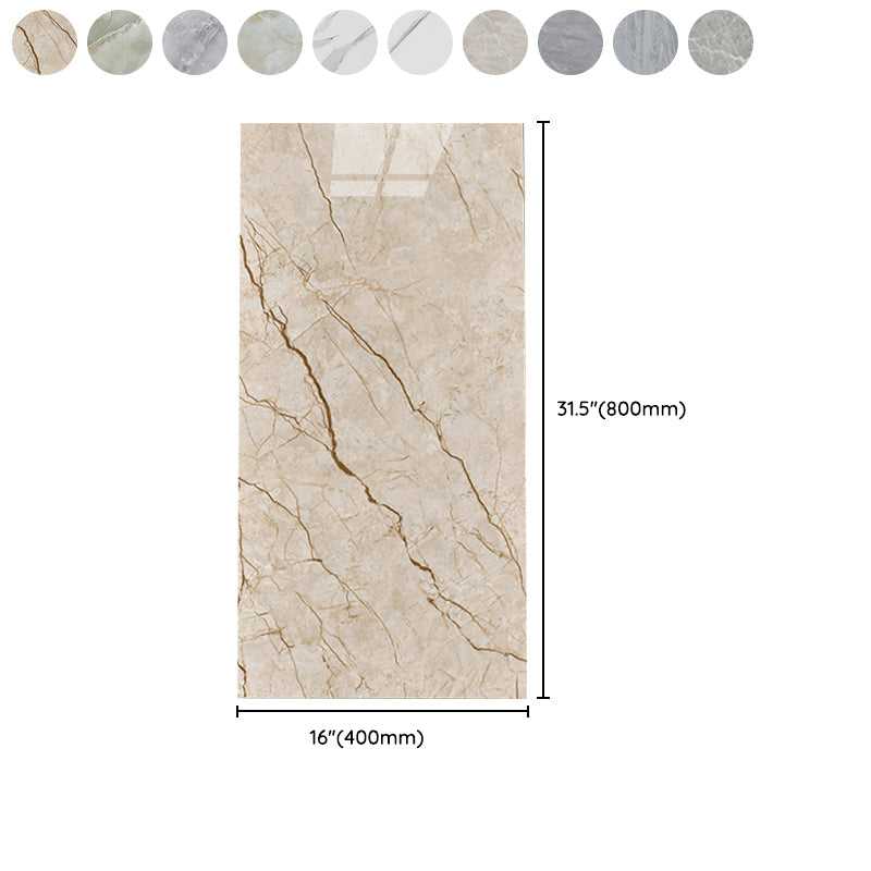 Lisslune | Modern Marbling Single Plate Waterproof Back Wall Rectangular Wall Tile